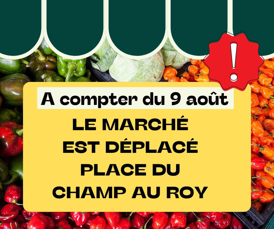 Déplacement du marché